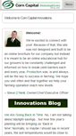Mobile Screenshot of corncapitalinnovations.com